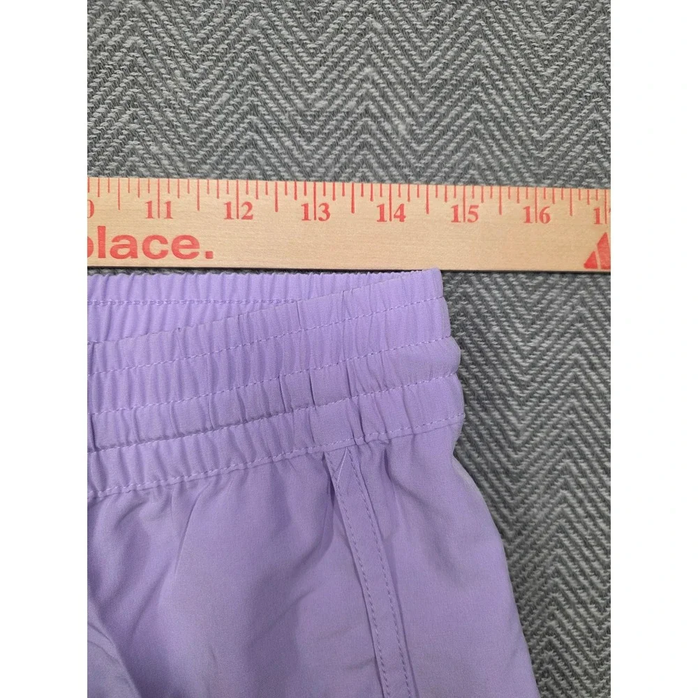 Raya Sun Womens Purple Dolphin Hem Athletic Running Shorts Size S Small Lavender - Picture 6 of 11